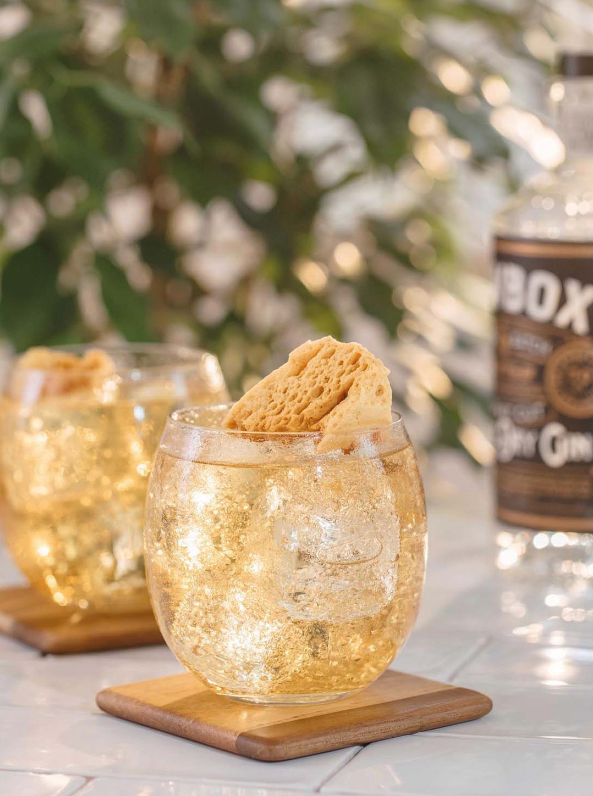 GIN & GINGER with Honeycomb