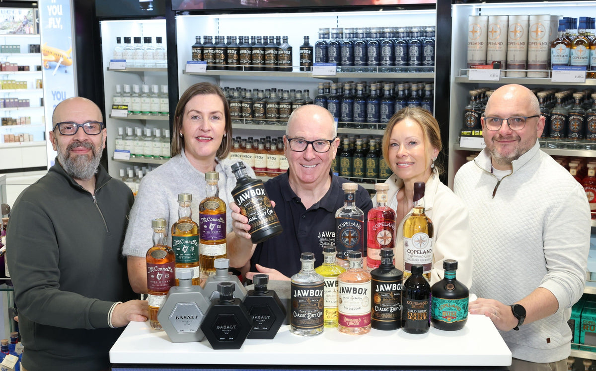 Jawbox Gin returns to Belfast City Airport  for ‘That’s the Spirit’ Campaign