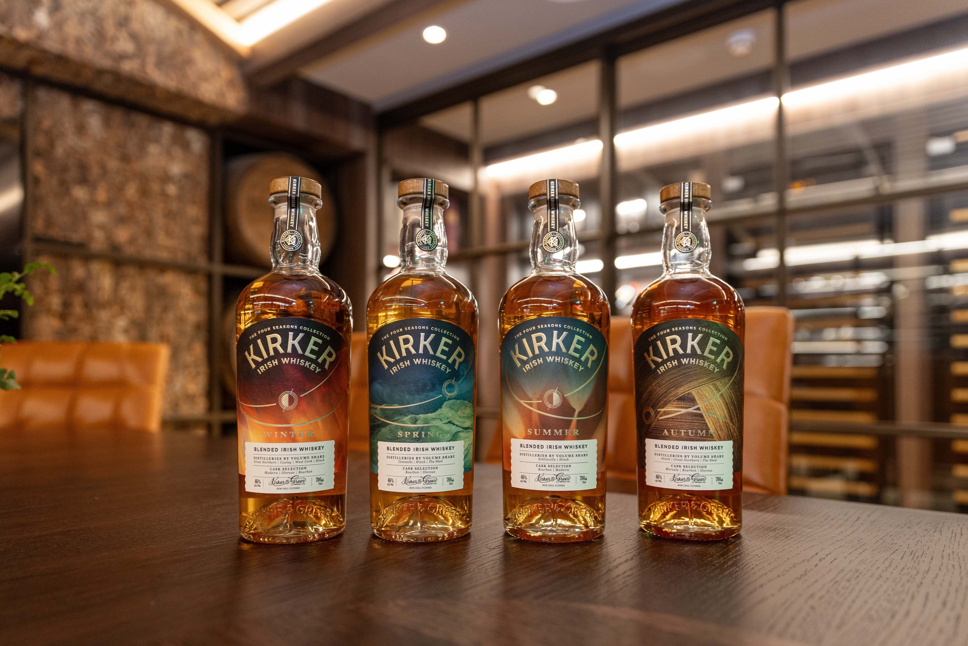 Kirker Greer Spirits Unveils the Kirker Four Seasons Collection