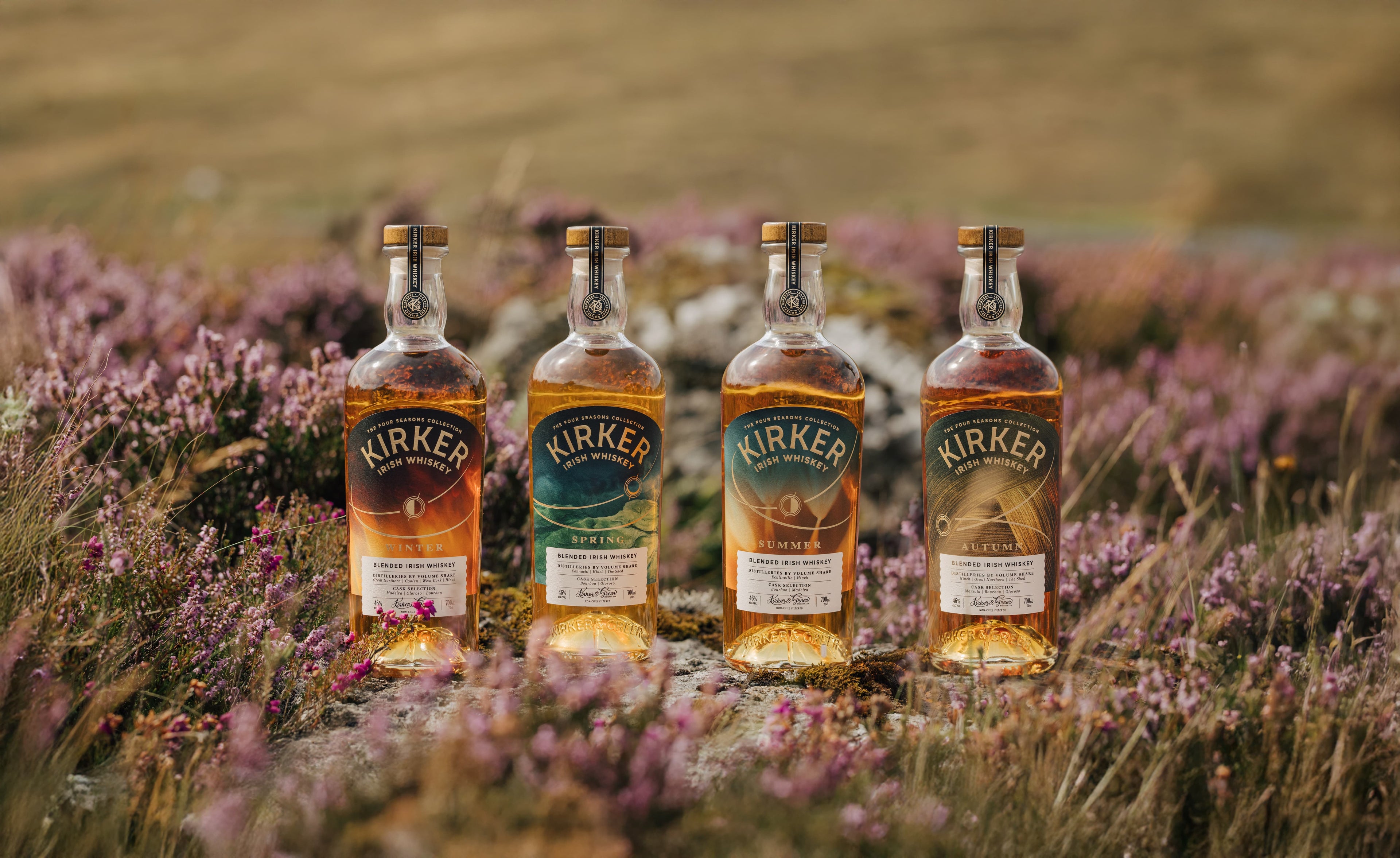 Kirker Four Seasons Irish Whiskey wins Three Gold Medals at the London Competitions