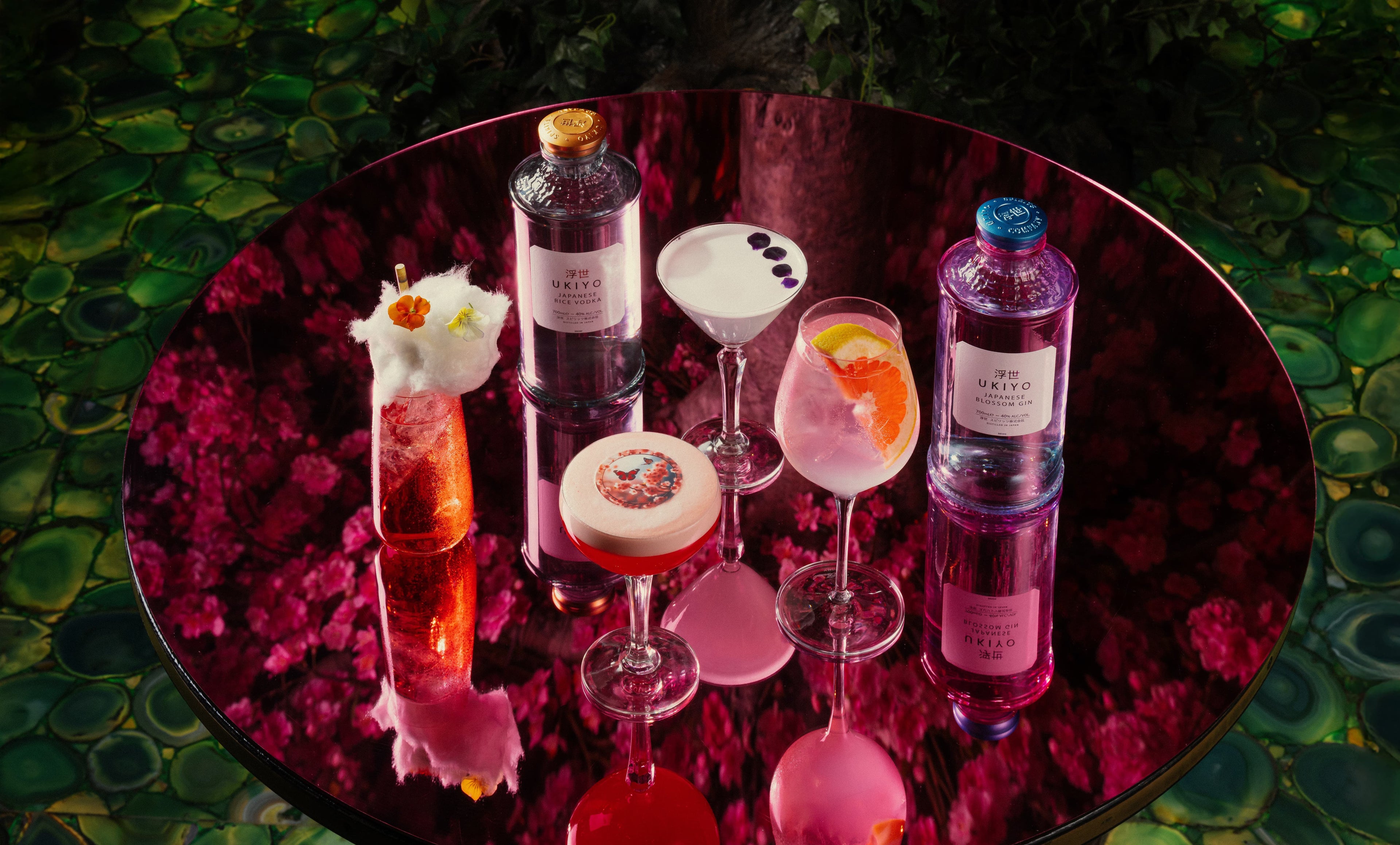 Ukiyo Japanese Spirits Partners with The Ivy Asia for a Sakura-Inspired Spring Celebration