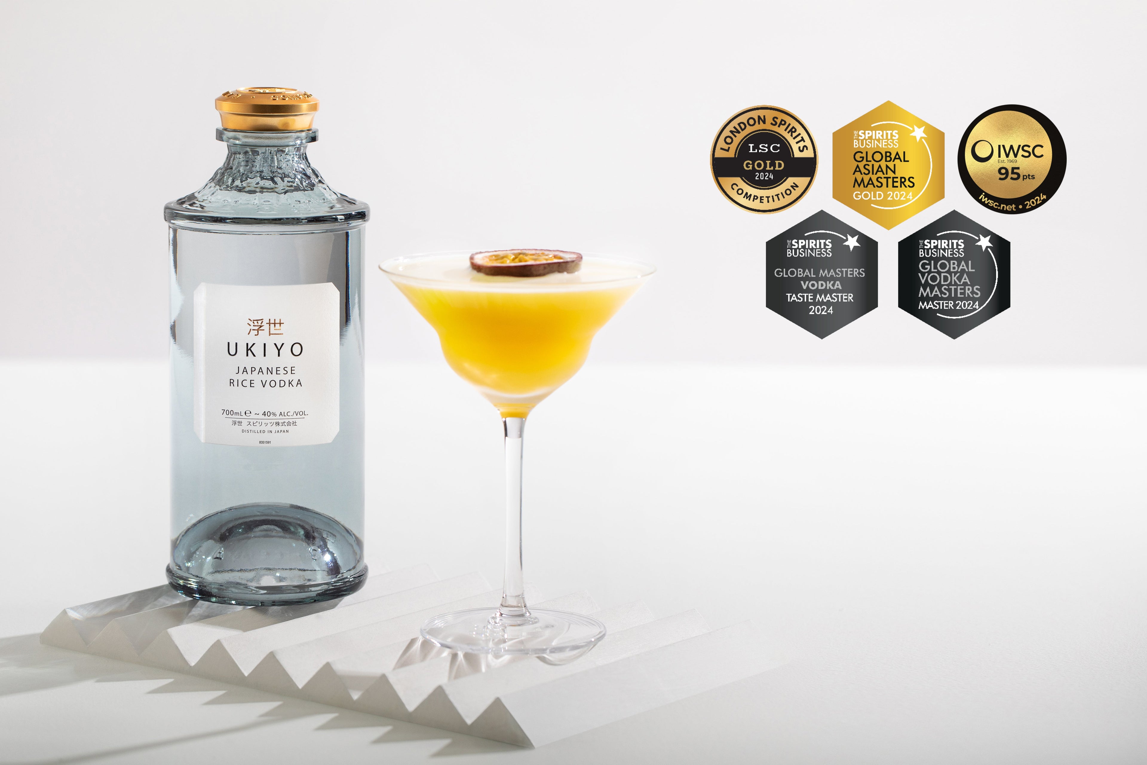 Ukiyo Spirits Dominates 2024 Vodka & Gin Competitions with Top Award Wins